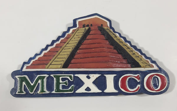 Mexico 3D Chichen Itza Shaped 1 3/4" x 3 1/4" Resin Fridge Magnet