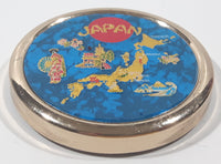 Japan 2 3/8" Metal Fridge Magnet