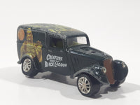 2001 Playing Mantis Johnny Lightning No. 837 Creature From The Black Lagoon 1933 Willy's Panel Van Black Die Cast Toy Car Vehicle