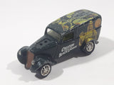 2001 Playing Mantis Johnny Lightning No. 837 Creature From The Black Lagoon 1933 Willy's Panel Van Black Die Cast Toy Car Vehicle