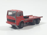 Vintage Majorette Renault Semi Delivery Truck Red 1/100 Die Cast Toy Car Vehicle Made in France