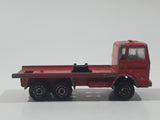 Vintage Majorette Renault Semi Delivery Truck Red 1/100 Die Cast Toy Car Vehicle Made in France