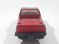 Vintage Yat Ming Road Tough Sport Team No. 8314 Pickup Truck 4x4 Sport Red Die Cast Toy Car Vehicle with Opening Doors 4 3/4" Long