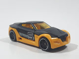 2014 Hot Wheels Ultimate Racing Symbolic Black and Orange #5 Die Cast Toy Car Vehicle
