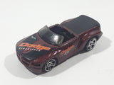 2001 Hot Wheels Company Cars Dodge Sidewinder Truck Burgundy Die Cast Toy Car Vehicle