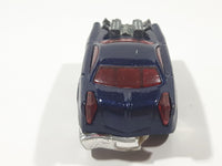 2004 Hot Wheels First Editions: Blings Brick Cutter Metalflake Dark Blue Die Cast Toy Car Vehicle