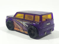 2012 Hot Wheels HW Code Cars Scion xB Transparent Purple Die Cast Toy Car Vehicle