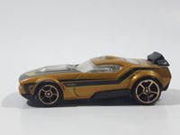 2010 Hot Wheels Multipack Exclusive Fast Fish Metalflake Gold Die Cast Toy Race Car Vehicle