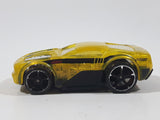 2013 Hot Wheels HW Racing: X‑Raycers Horseplay Transparent Yellow Die Cast Toy Car Vehicle