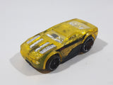 2013 Hot Wheels HW Racing: X‑Raycers Horseplay Transparent Yellow Die Cast Toy Car Vehicle