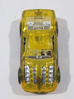 2013 Hot Wheels HW Racing: X‑Raycers Horseplay Transparent Yellow Die Cast Toy Car Vehicle