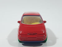RealToy Ford Galaxy Mini Van Red Die Cast Toy Car Vehicle