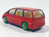 RealToy Ford Galaxy Mini Van Red Die Cast Toy Car Vehicle