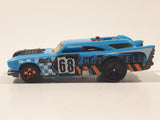 2013 Hot Wheels Attack Pack Jack Hammer Blue Die Cast Toy Car Vehicle