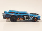 2013 Hot Wheels Attack Pack Jack Hammer Blue Die Cast Toy Car Vehicle