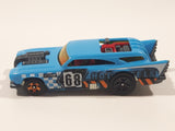 2013 Hot Wheels Attack Pack Jack Hammer Blue Die Cast Toy Car Vehicle