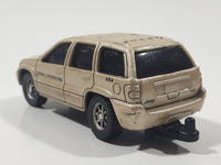 Maisto 1999 Jeep Grand Cherokee Champagne Gold Die Cast Toy Truck SUV Vehicle