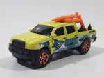 2016 Matchbox Shark Week Series Toyota Tacoma Lifeguard Yellow Die Cast Toy Car Vehicle