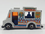 2011 Hot Wheels HW City Works Good Humor Truck Friburger's Grill White Catering Food Truck Die Cast Toy Car Vehicle