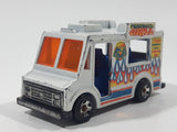 2011 Hot Wheels HW City Works Good Humor Truck Friburger's Grill White Catering Food Truck Die Cast Toy Car Vehicle