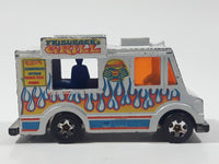 2011 Hot Wheels HW City Works Good Humor Truck Friburger's Grill White Catering Food Truck Die Cast Toy Car Vehicle