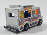 2011 Hot Wheels HW City Works Good Humor Truck Friburger's Grill White Catering Food Truck Die Cast Toy Car Vehicle