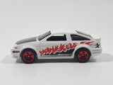 2006 Hot Wheels First Editions Toyota AE-86 Corolla White Die Cast Toy Car Vehicle