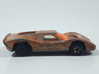 Vintage Zee Toys Dyna Wheels D53 Ford MK IV Brown Orange Die Cast Toy Car Vehicle