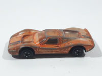 Vintage Zee Toys Dyna Wheels D53 Ford MK IV Brown Orange Die Cast Toy Car Vehicle