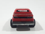 Vintage Majorette No. 220 Mustang SVO Red 1/59 Scale Die Cast Toy Car Vehicle with Opening Hatch