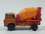 Vintage Universal Products No. M1006 Cabover Semi Truck Cement Mixer Orange Red YellowDie Cast Toy Car Vehicle Made in Hong Kong