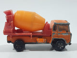 Vintage Universal Products No. M1006 Cabover Semi Truck Cement Mixer Orange Red YellowDie Cast Toy Car Vehicle Made in Hong Kong