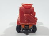 Vintage Universal Products No. M1006 Cabover Semi Truck Cement Mixer Orange Red YellowDie Cast Toy Car Vehicle Made in Hong Kong