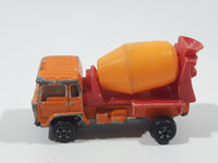 Vintage Universal Products No. M1006 Cabover Semi Truck Cement Mixer Orange Red YellowDie Cast Toy Car Vehicle Made in Hong Kong