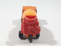 Vintage Universal Products No. M1006 Cabover Semi Truck Cement Mixer Orange Red YellowDie Cast Toy Car Vehicle Made in Hong Kong