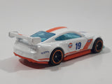 2019 Hot Wheels Muscle Mania Custom '18 Ford Mustang GT Gulf White Die Cast Toy Car Vehicle