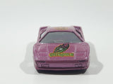 2002 Maisto Ultimate Marvel Lamborghini Diablo Green Goblin Metallic Purple Pink 1/64 Scale Die Cast Toy Dream Super Car Vehicle