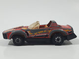 Vintage 1981 Kenner Fast 111's T.R. Terrific Red Die Cast Toy Car Vehicle Made in Hong Kong