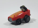 1985 McDonalds Happy Meal Fast Macs The Hamburglar Character Red Pull Back Toy Car