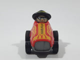 1985 McDonalds Happy Meal Fast Macs The Hamburglar Character Red Pull Back Toy Car