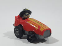 1985 McDonalds Happy Meal Fast Macs The Hamburglar Character Red Pull Back Toy Car