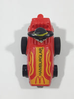 1985 McDonalds Happy Meal Fast Macs The Hamburglar Character Red Pull Back Toy Car