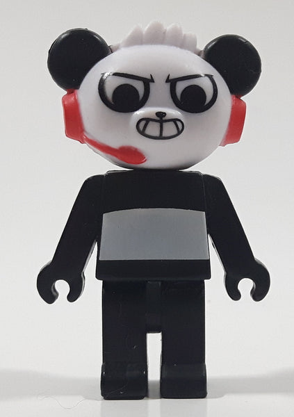 Greenbrier RTR JPY Ryan's Toy Review Panda with Headset 2 1/4" Tall Plastic Toy Figure