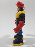 2010 Mattel Rescue Heroes Billy Blaze Fireman Firefighter 5" Tall Toy Figure