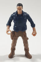 Chap Mei Style Dark Blue Shirt Brown Pants Man 4" Tall Toy Action Figure