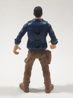 Chap Mei Style Dark Blue Shirt Brown Pants Man 4" Tall Toy Action Figure