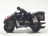 Captain America Riding Motorcycle 4" Long Toy Figure