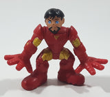 2009 Hasbro Marvel Super Hero Squad Iron Man Tony Stark 2 1/8" Tall Toy Figure
