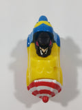 1991 McDonald's Batman Returns Penguin in Umbrella Roto-Roadster Car 3" Long Plastic Toy Figure Vehicle