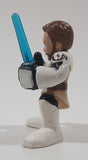 2010 LFL Star Wars Galactic Heroes Obi Wan Kenobi 2" Tall Toy Figure